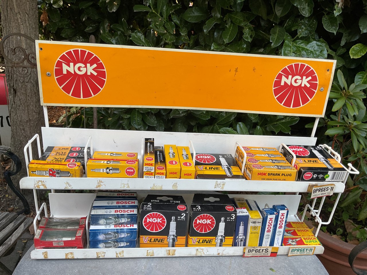 Vintage wandrek NGK bougies