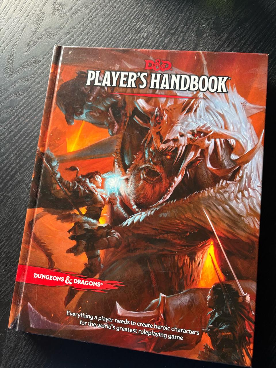 D&d players handbook