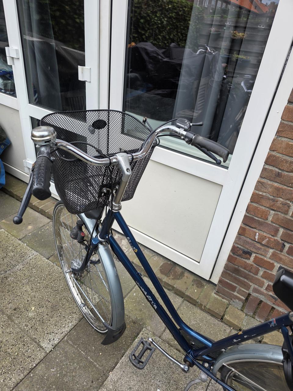 Goed werkend dames fiets SPARTA-Fr.maat56cm-28inch