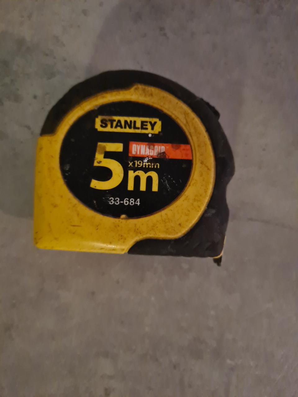 Rolmaat 5m stanley