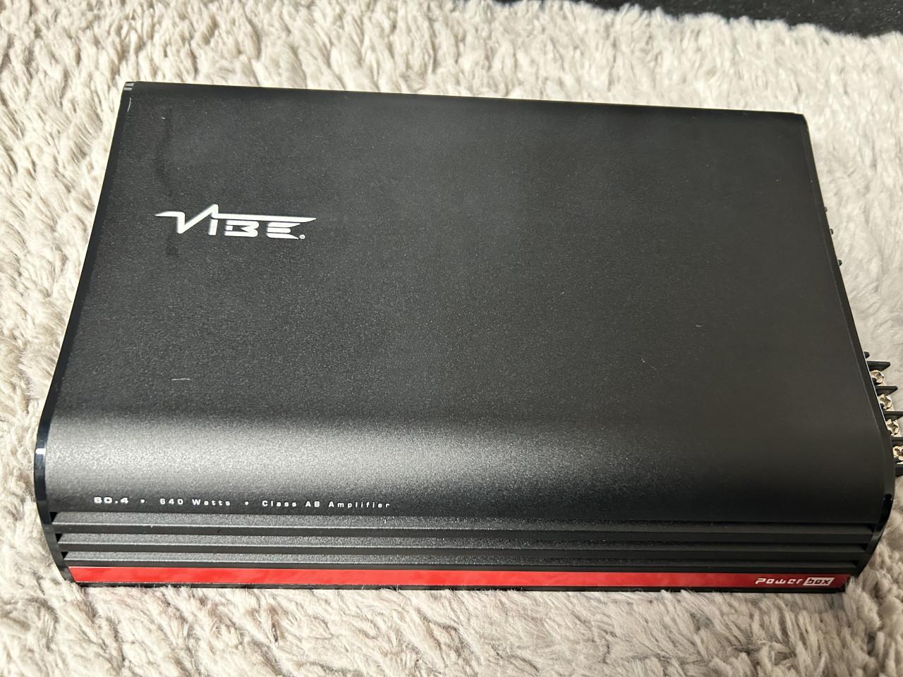 Vibe Audio Auto Versterker en Subwoofer SET