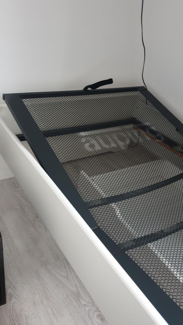 Eenpersoonsbed incl. verstelbare Auping spiraal