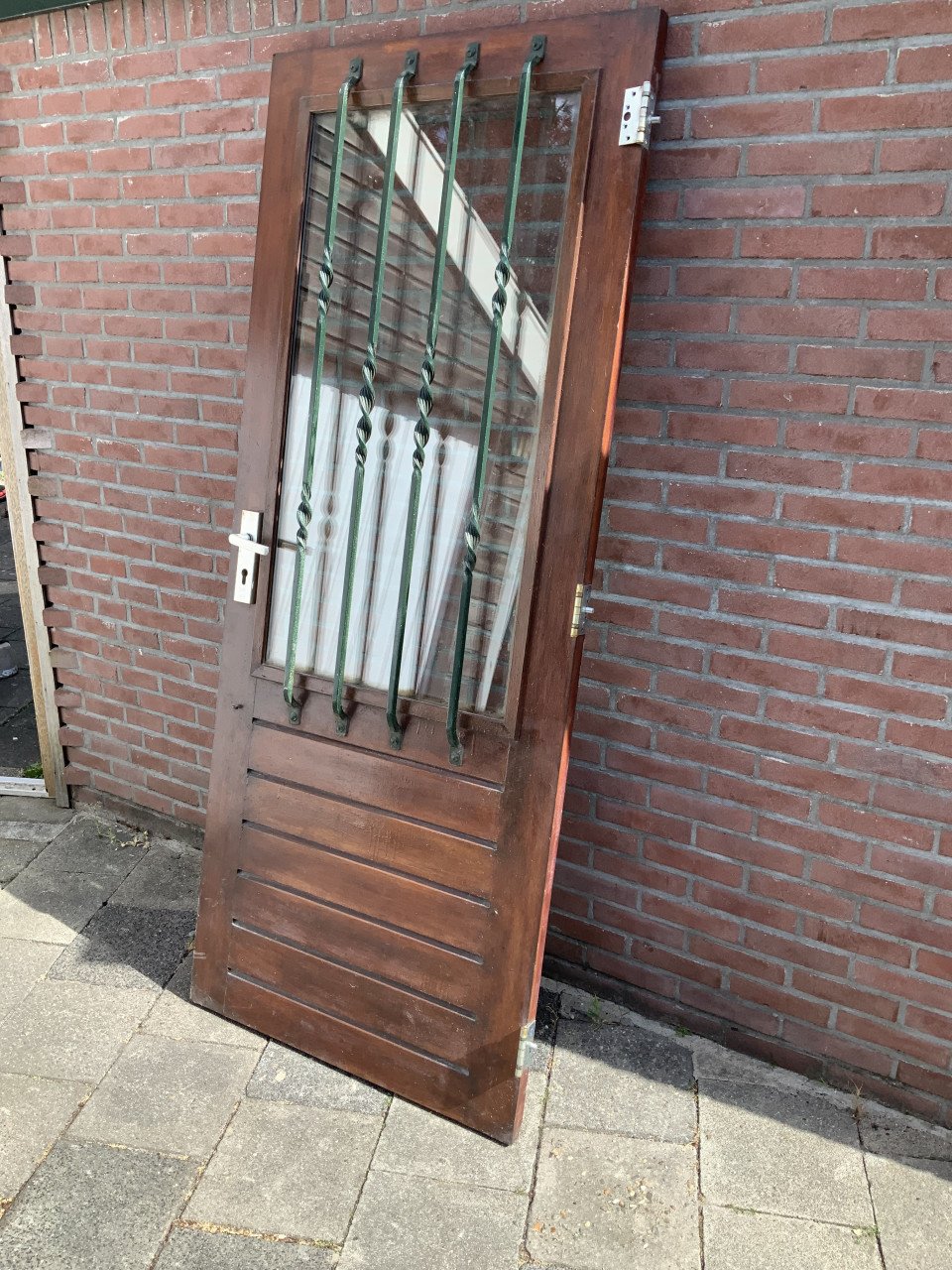Merbau achterdeur (A)
