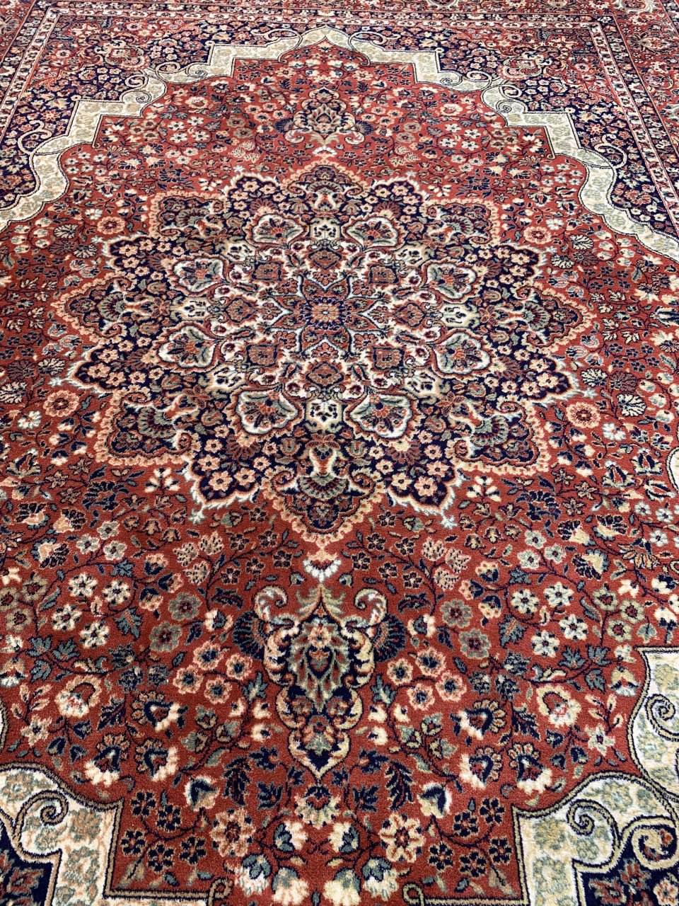 ✨Prachtig Sfeervol Vintage Vloerkleed in Warme Herfstkleuren✨