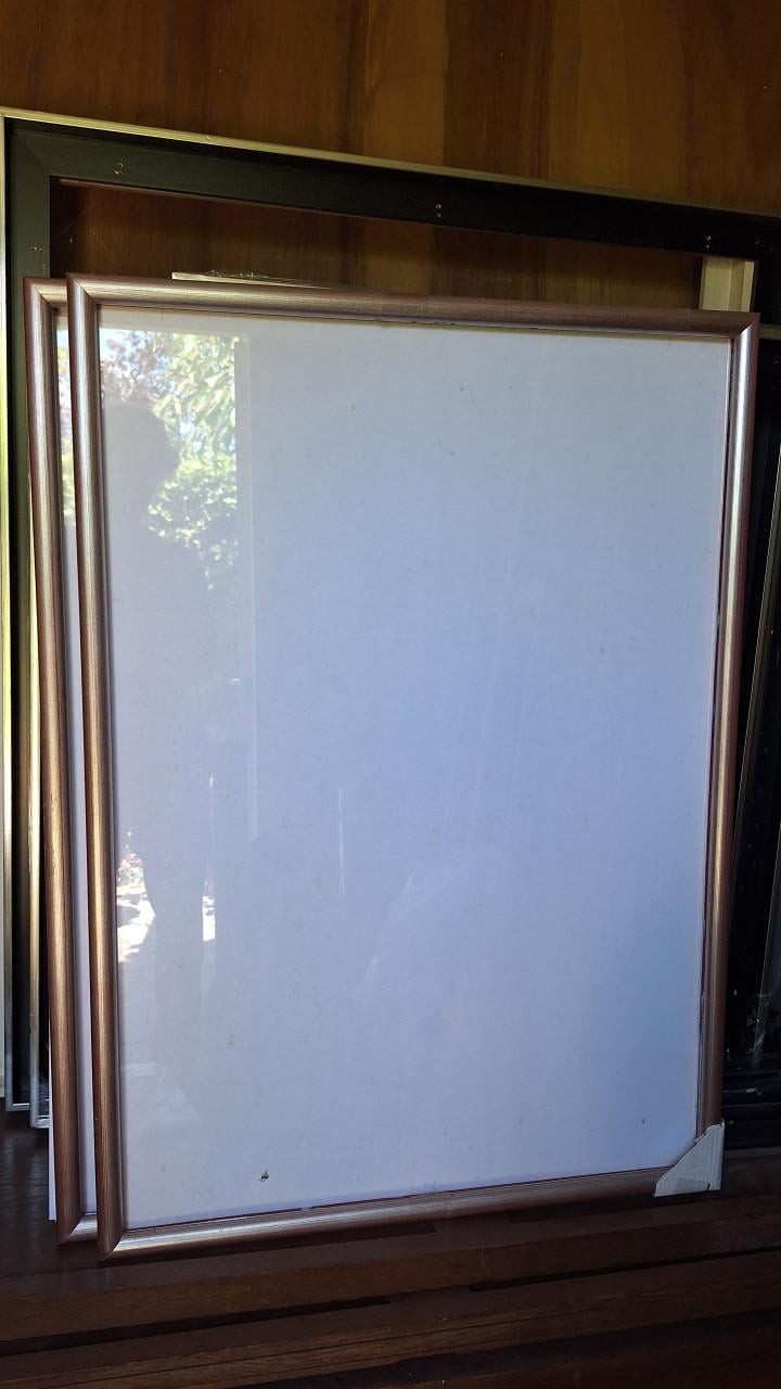 Baklijsten en lijsten met glas