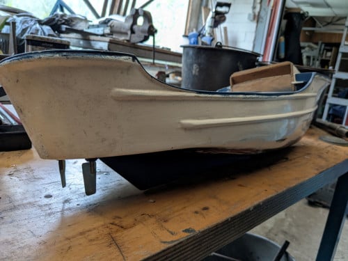 Model boot, nog af te maken