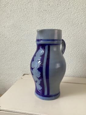 Vintage Kan (Westerwald steengoed. Duitsland)