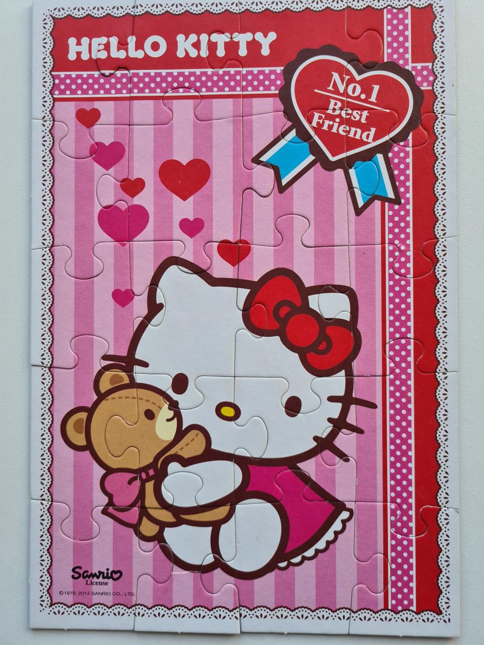 Hello Kitty 4-in-1 puzzelset voor 3+