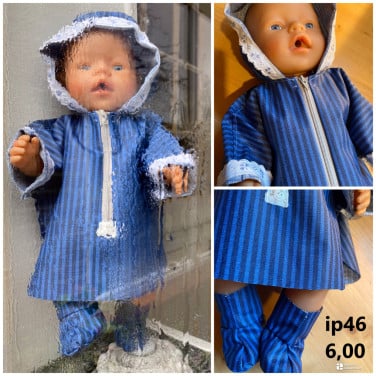 Baby born / babyborn set . Opbrengst KiKa. Poppenkleertjes.