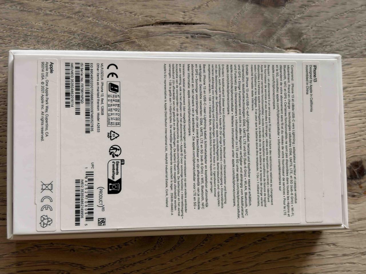 IPhone 13 128 Gb Red