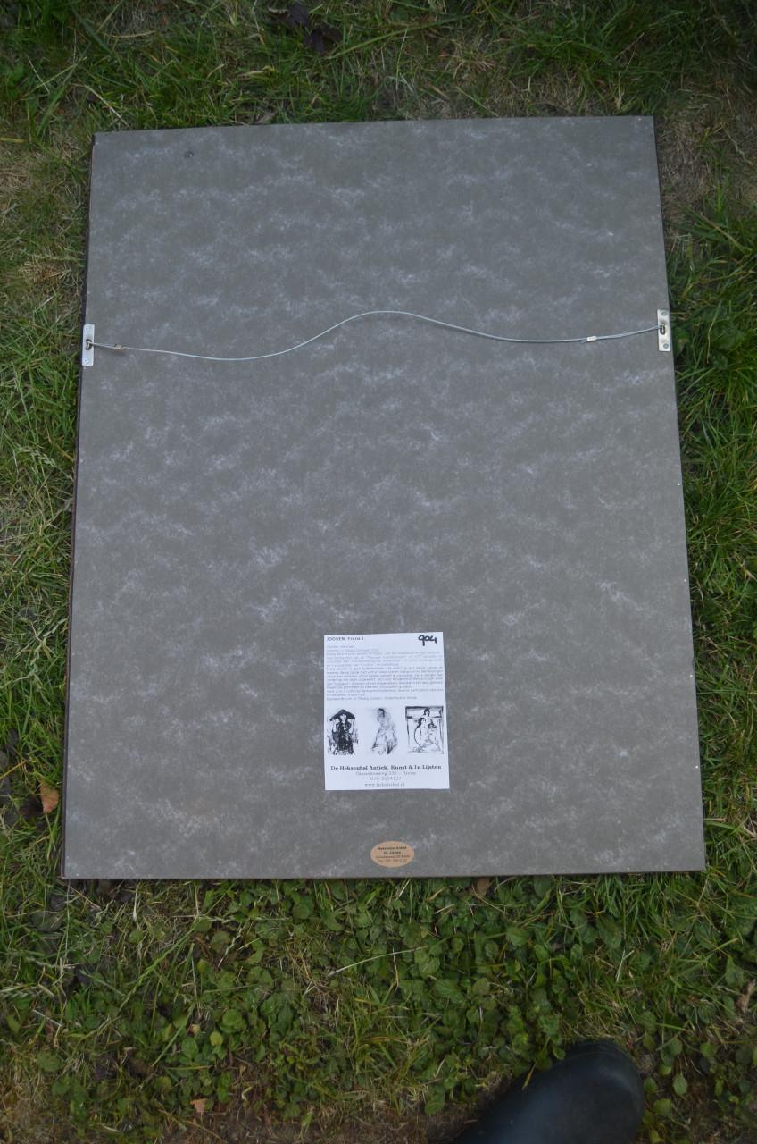 Fraai schilderij Frans J. Joosen (Tilburg 1932 - Oosterhout 2021) 'Naakt'