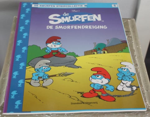 De smurfen stripcollectie-de smurfendreiging