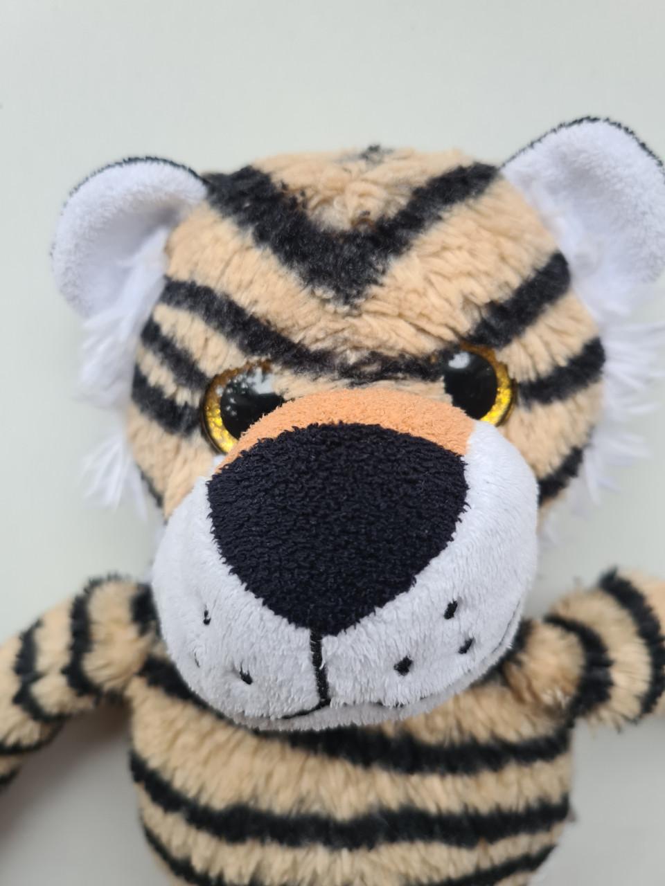 Tijger knuffel, zacht en speels