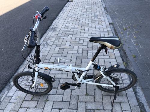 Te koop:  Vouwfiets met achtervering en 21 versnelling