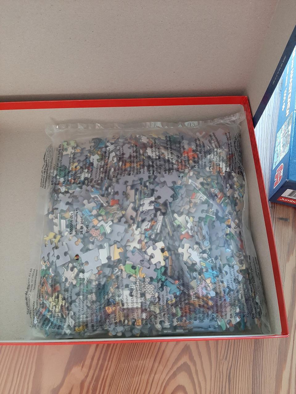 2   JAN VAN HAASTEREN PUZZELS - DE WINTERSPELEN - JUMBO GAAT WINKELEN