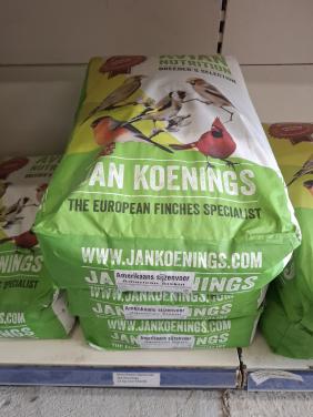 Amerikaans sijzenvoer Jan Koenings