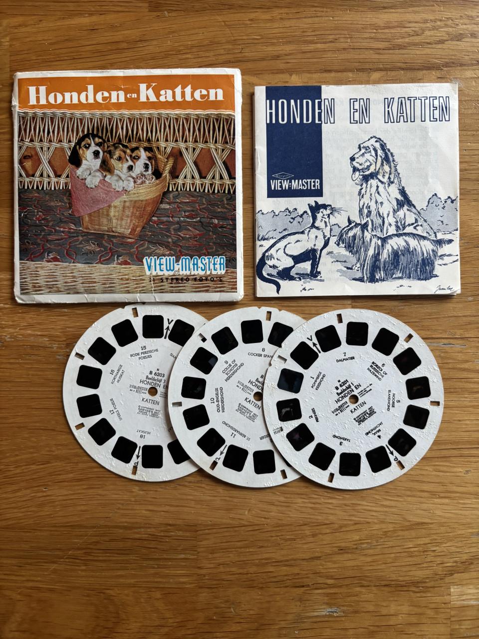 Originele View-Master Sawyers, diverse schijven 1960-1975