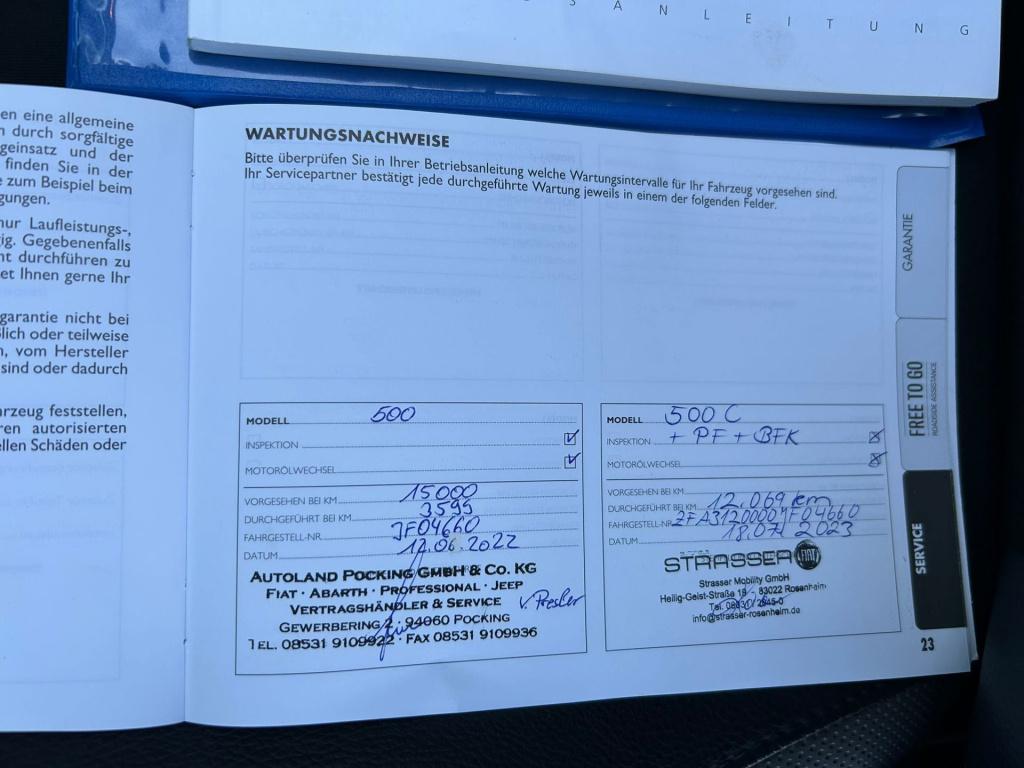 Fiat 500 C 1.0 hybrid hey google * sport * navigatie * pdc * cruise control