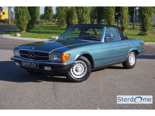 Mercedes-Benz Sl 380 sl v8 l automaat l beige lederen bekleding l airco l h