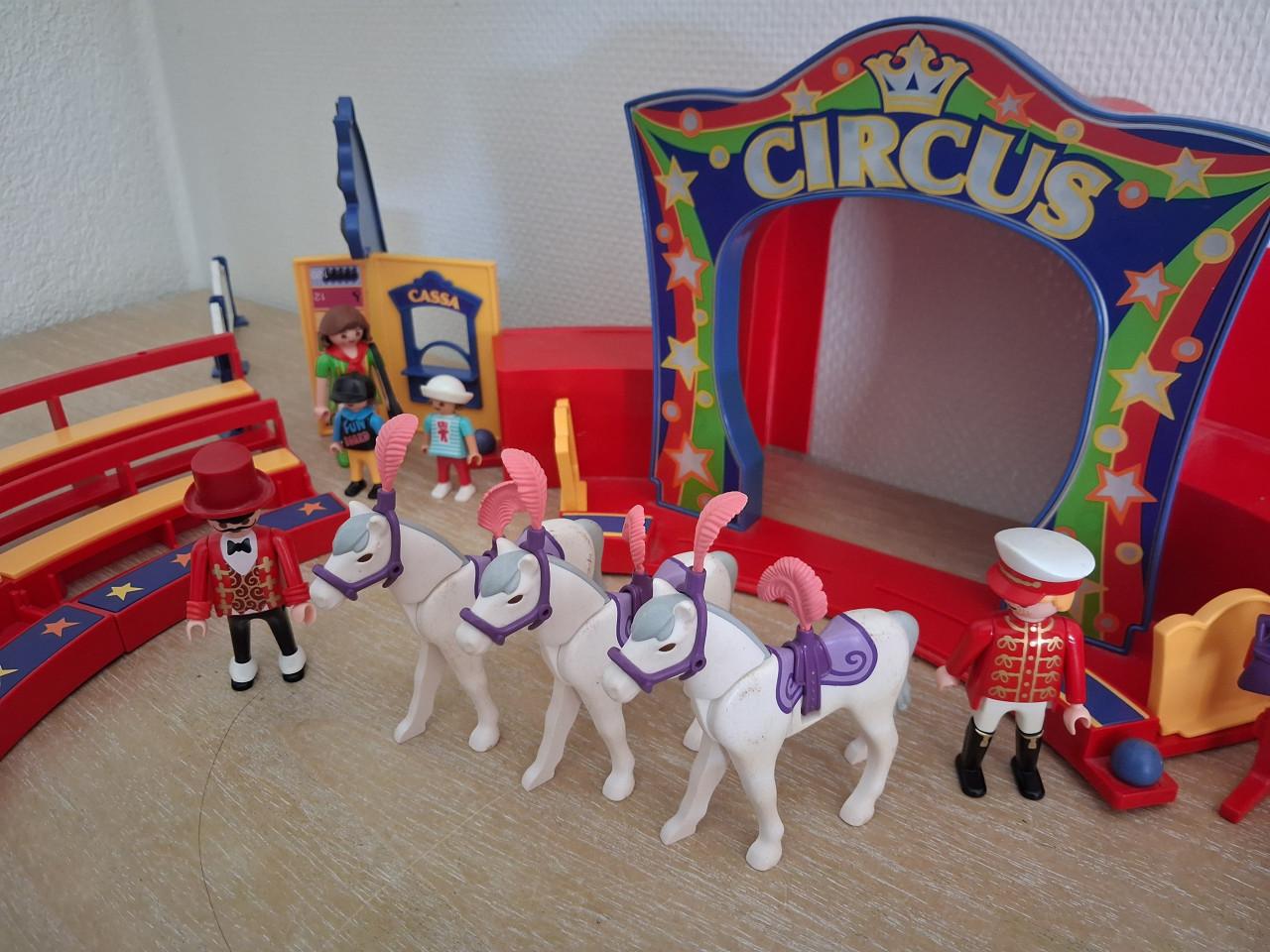 Playmobil circus met paardenact setnr 5057
