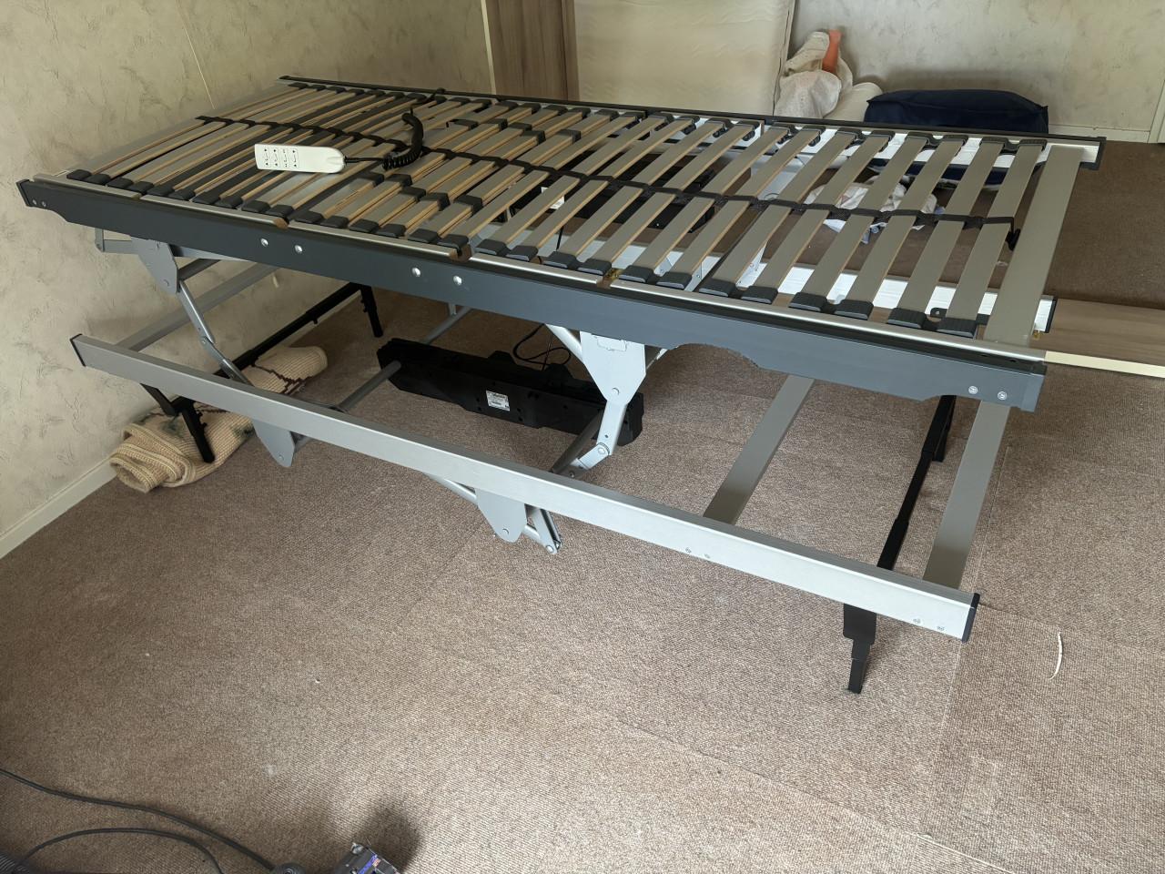 Electrische hoog/laag lattenbodem 90x200