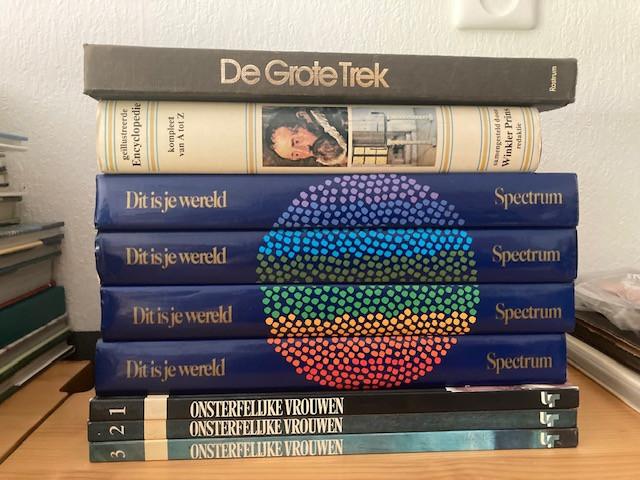 Oude Boeken:Naslagwerken-Verzamelalbum(s)-Geschiedenis-Techniek&Natuurkunde
