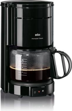 Braun koffiezetapparaat-zwart-goed werkend