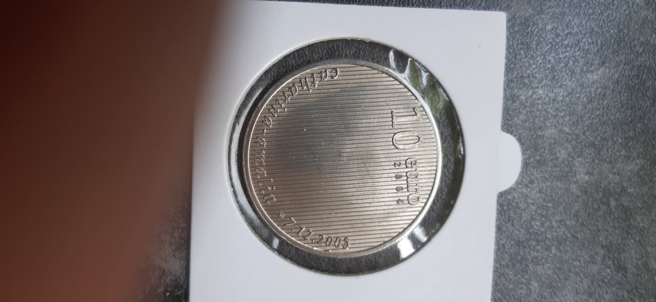 Zilveren 10 gulden 2004