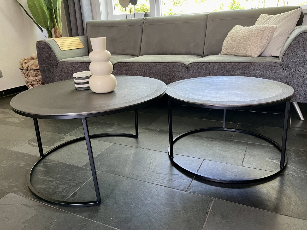 Salontafelset antraciet