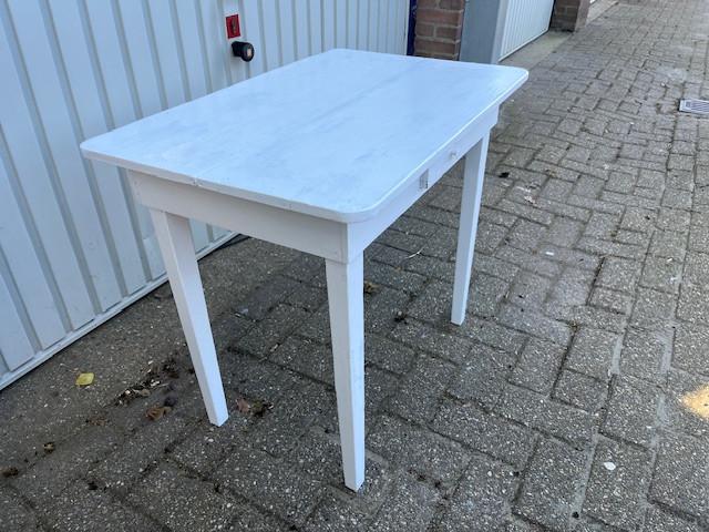 Bijzettafeltje wit