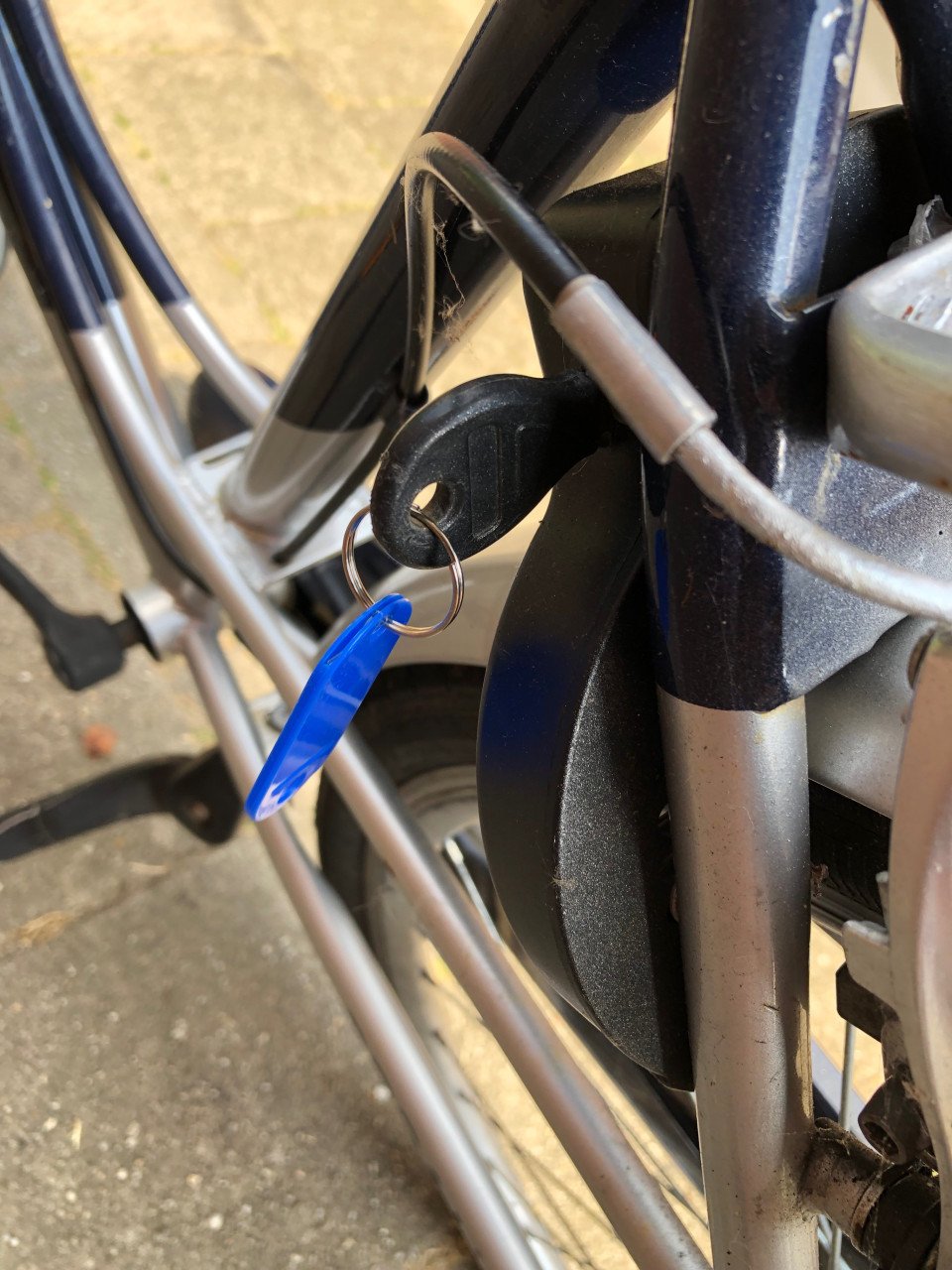 Damesfiets.