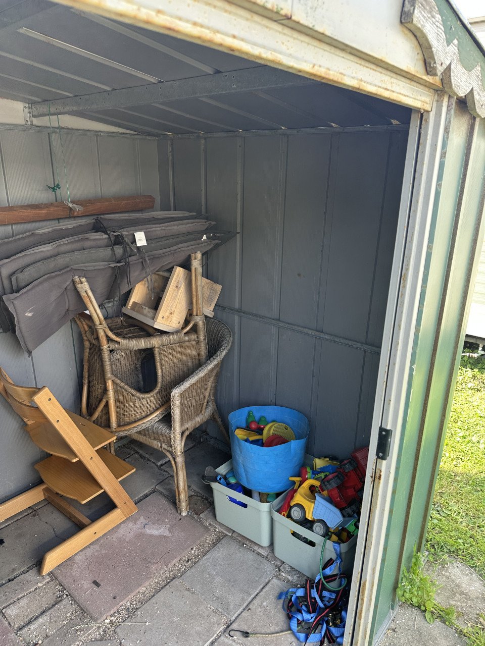 Metalen Tuin Berging / Gereedschapshuis