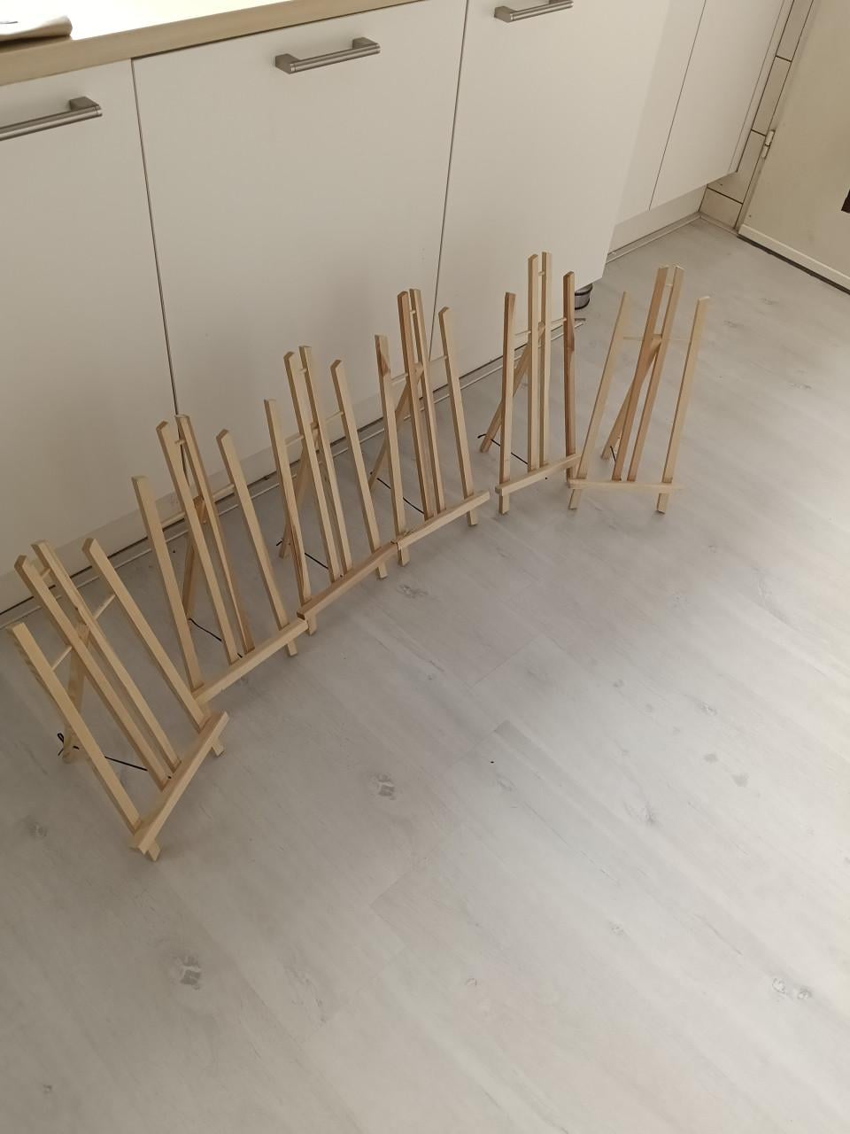 6 nieuwe inklapbare schilderezels