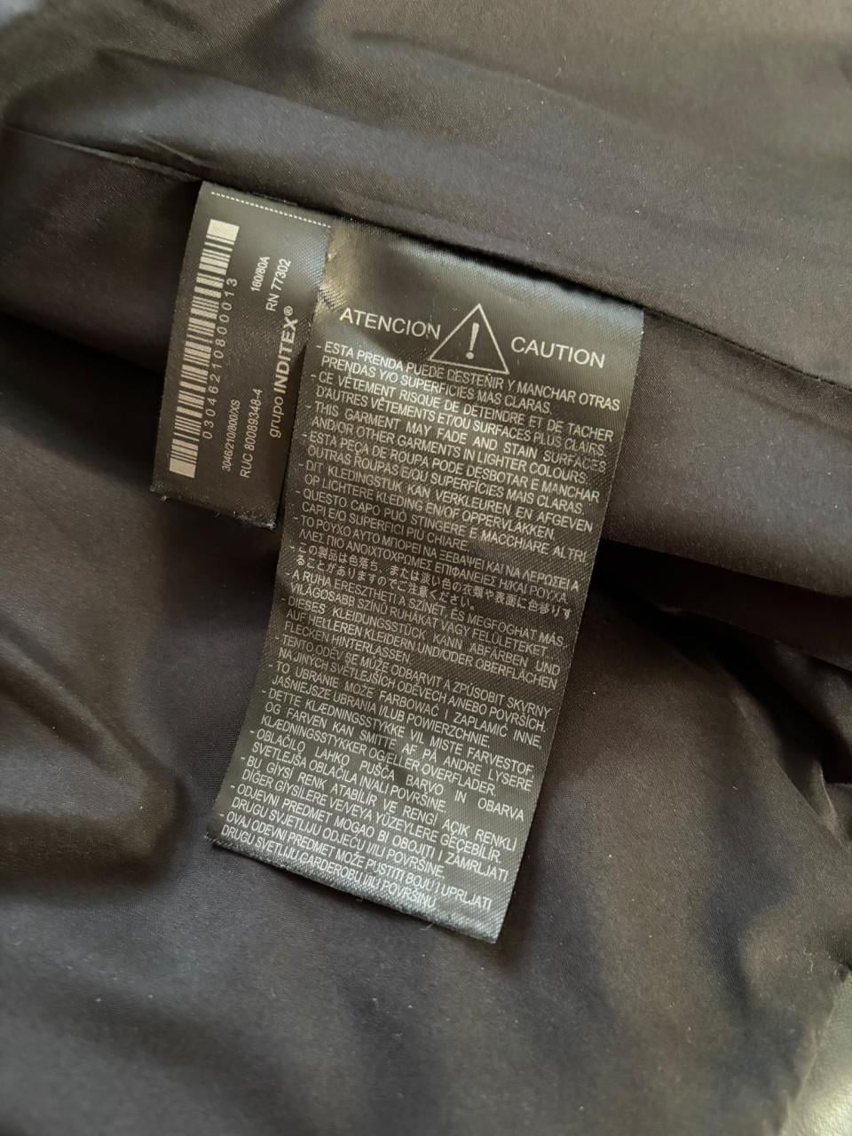 Zara winterjas maat XS
