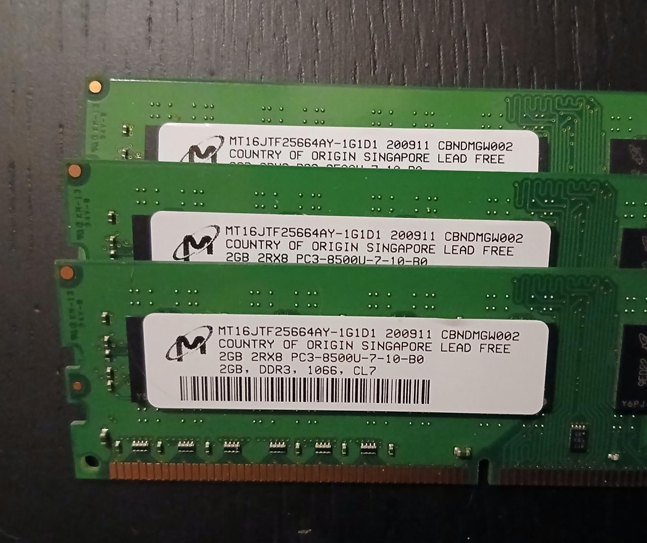 Desktop RAM geheugen