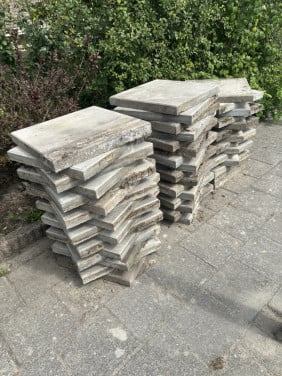 Gratis af te halen tegels 50X50