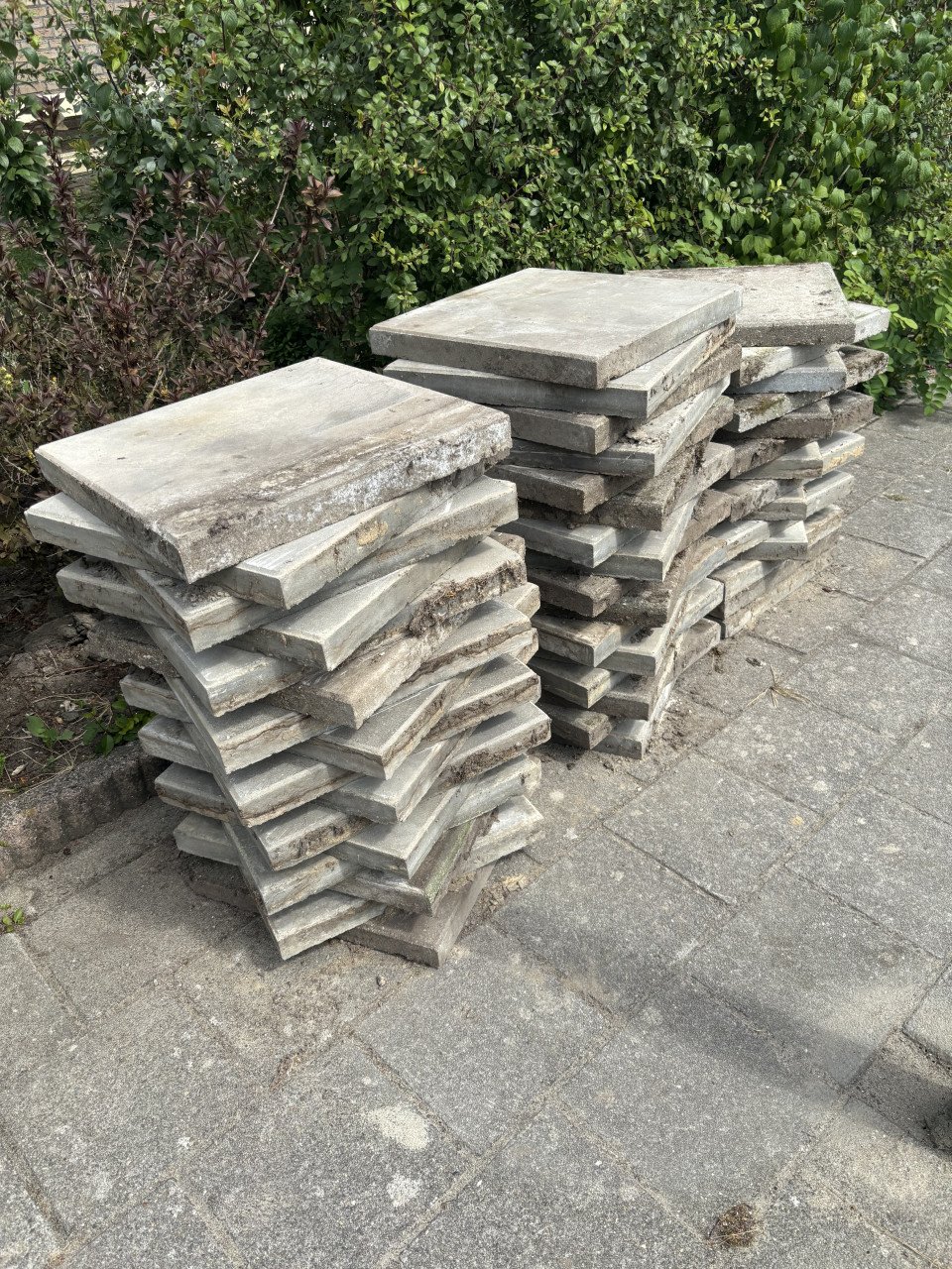 Gratis af te halen tegels 50X50