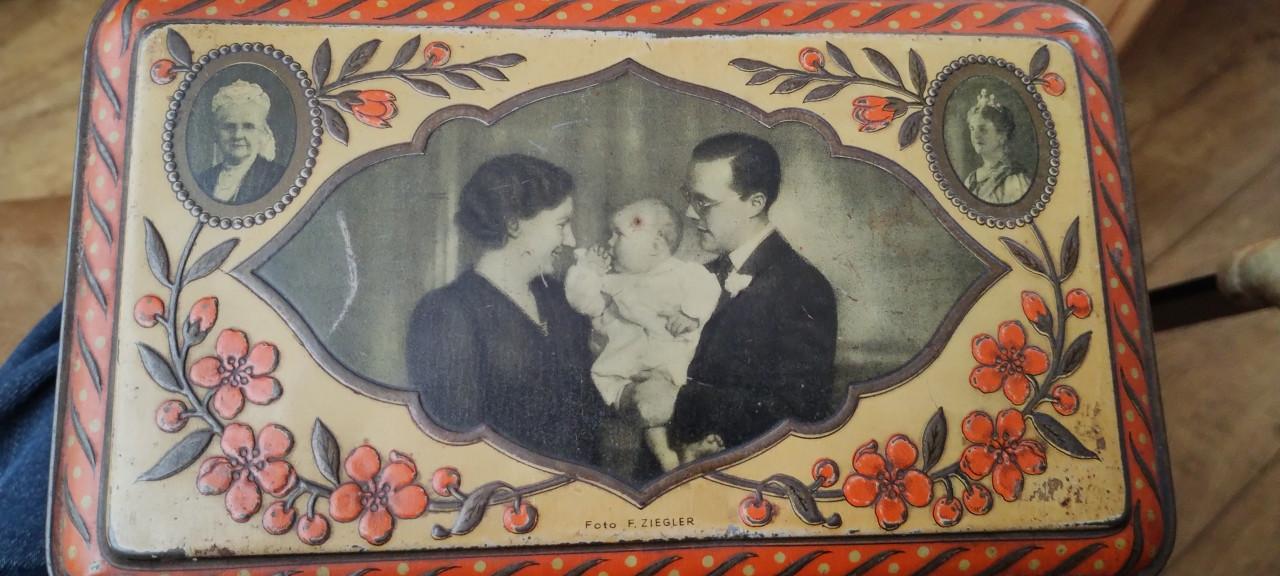 Koekjesblik geb Prinses Beatrix.