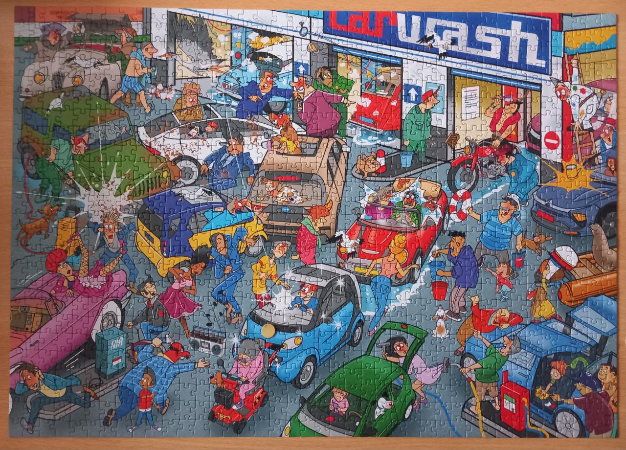 That's Life puzzel Carwash