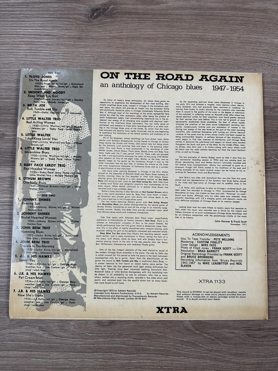 On The Road Again - Chicago Blues vinyl