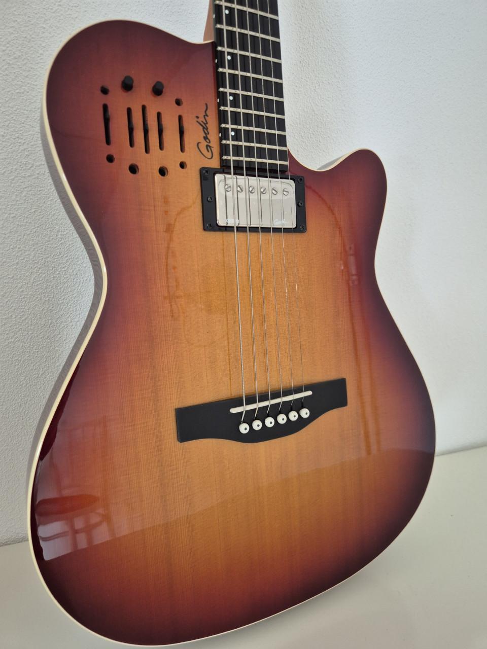 Godin A6 Ultra Cognac Burst