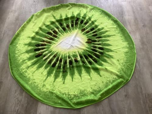 Supergroot, Zacht en Rond Strand Badhanddoek Kiwi