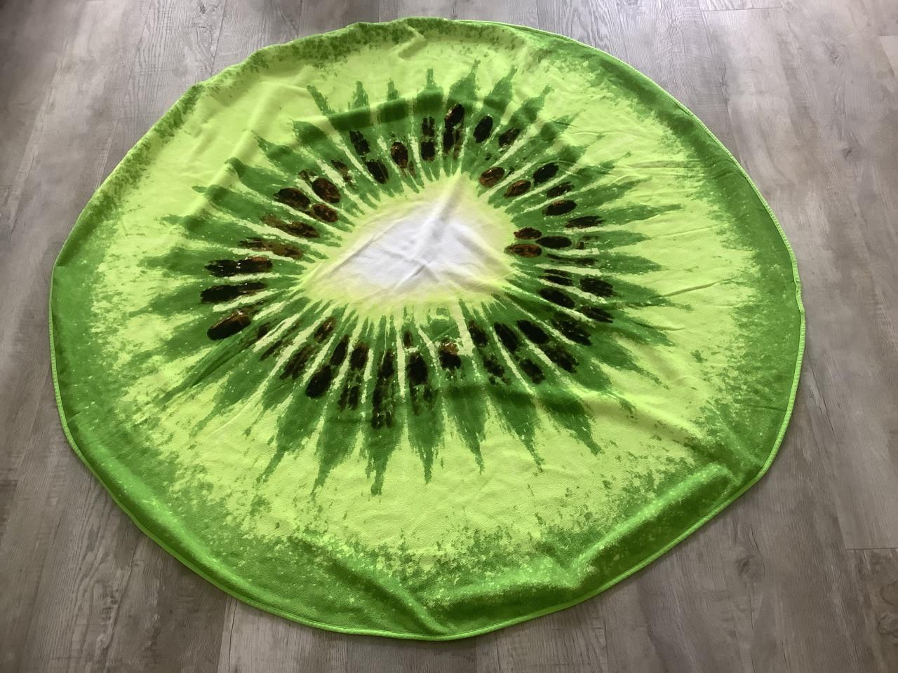 Supergroot, Zacht en Rond Strand Badhanddoek Kiwi