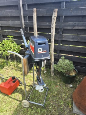 Yamaha 8 pk tweetakt kortstaart