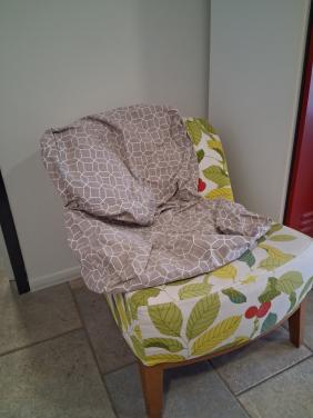 Lage fauteuil IKEA 2 stuks + extra hoezen