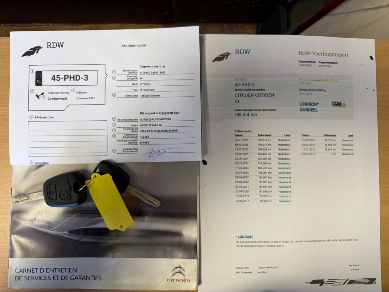 Citroen C1 1.0-12V Ambiance | 5-Deurs | NAP | 1e Eigenaar |