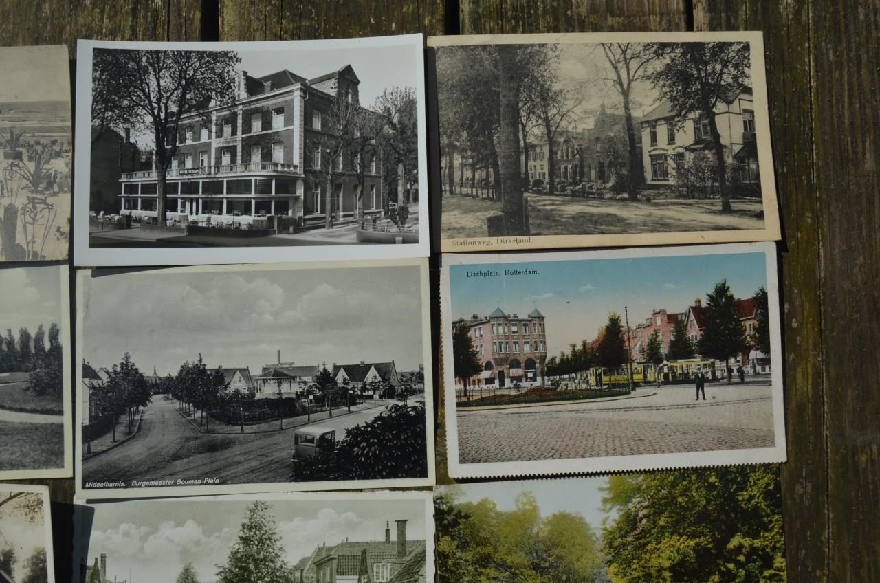 29 Ansichten Geografie Nl en Bel. begin 20e eeuw.