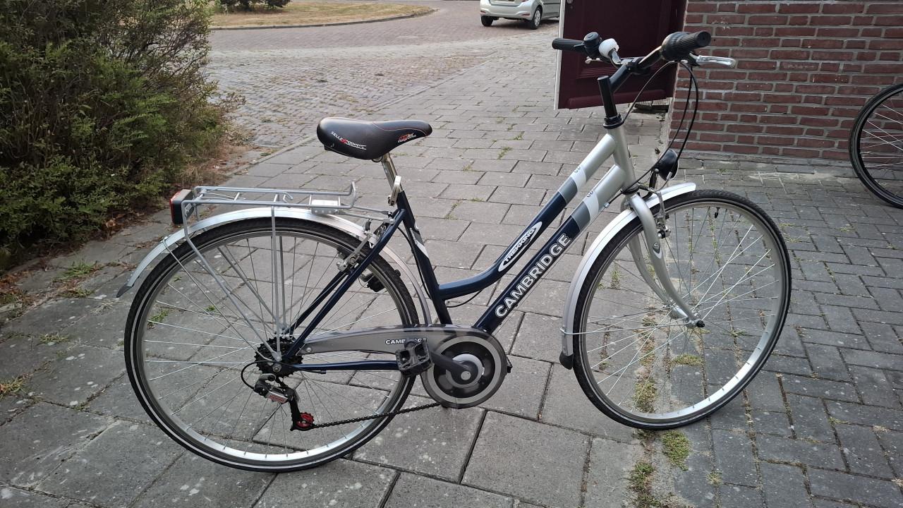 Sportieve dames fiets