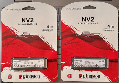 Kingston SSD NV2 NVMe M.2 (4TB)