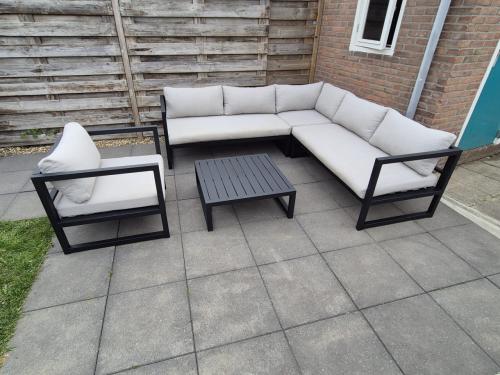 Compleet Aluminium Loungeset (Bezorging mogelijk)